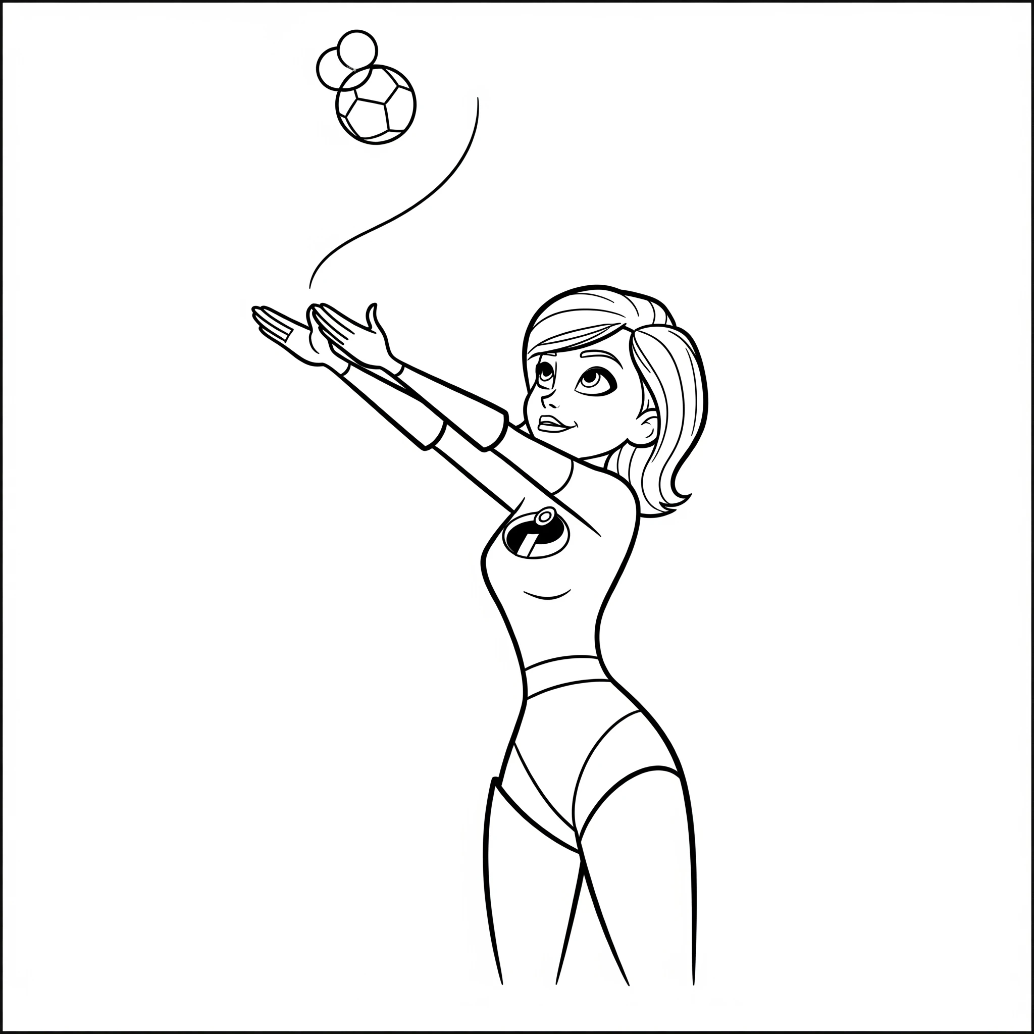 coloriage Les Indestructibles gratuit a imprimer
