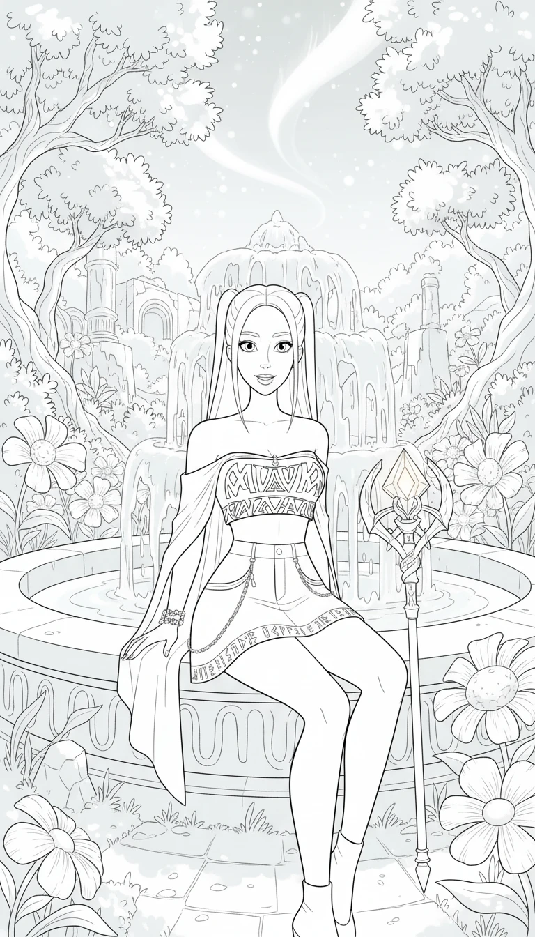 coloriage Mira a dessiner en ligne