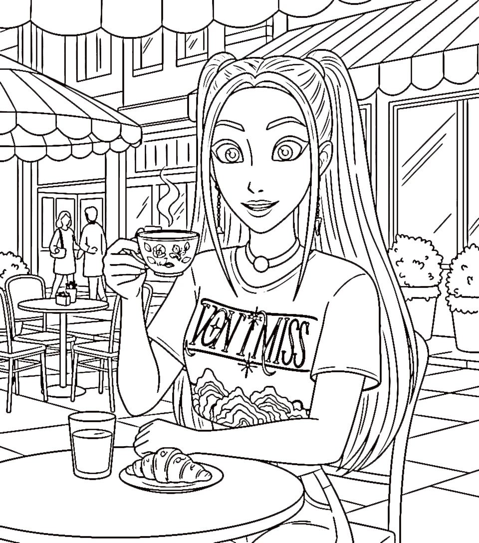 coloriage Mira à imprimer gratuitement pdf