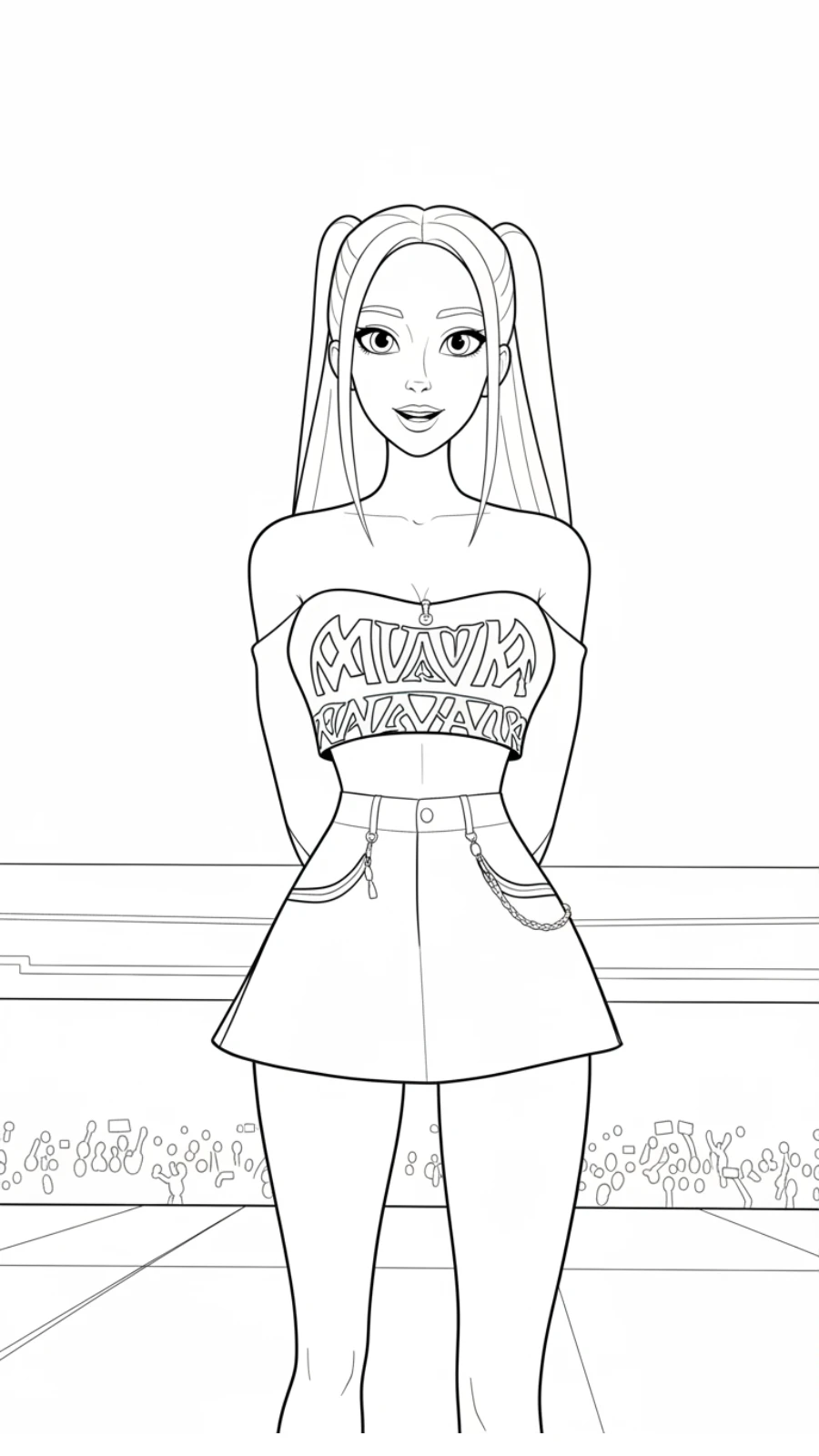 coloriage Mira pour enfant de à imprimer