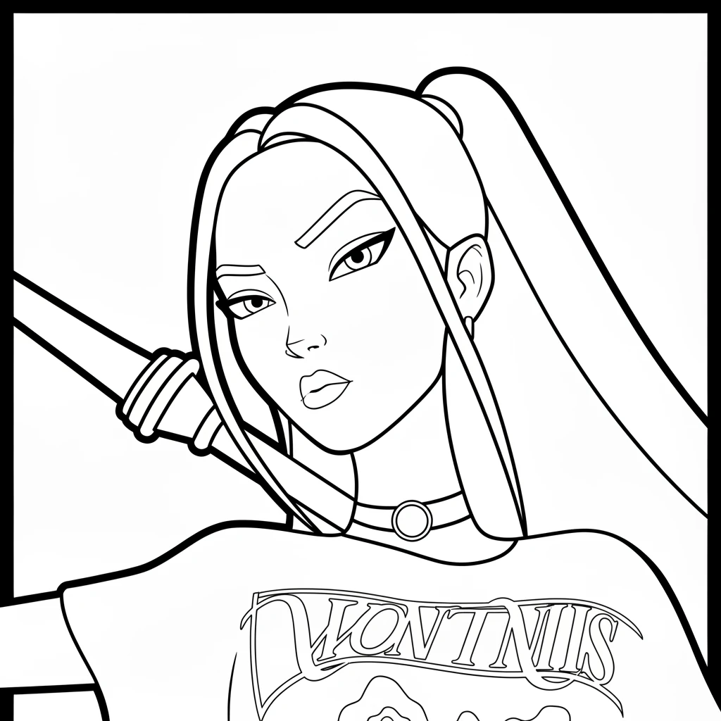 coloriage Mira et dessins