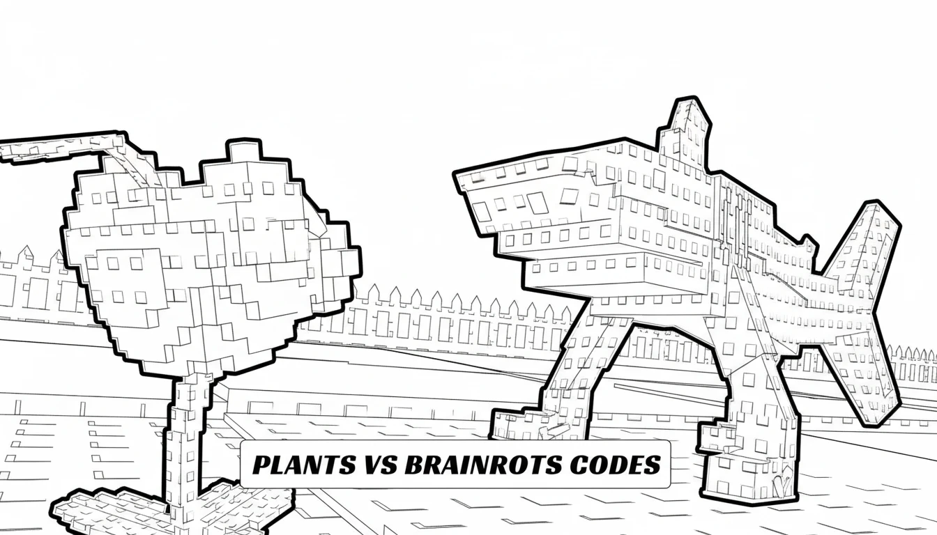 coloriage Plant vs Brainrot a dessiner en ligne 1