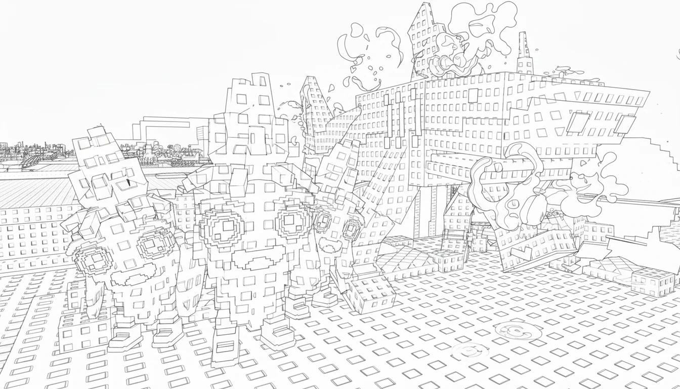 coloriage Plant vs Brainrot à imprimer pour enfant de 7 ans