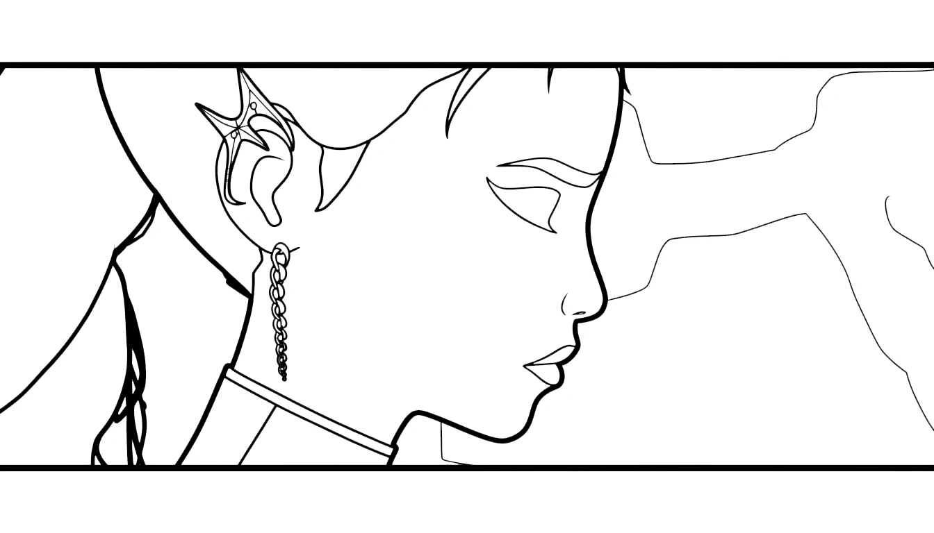 coloriage Rumi Kang gratuit à imprimer