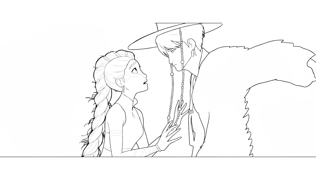 coloriage Rumi Kang a dessiner en ligne