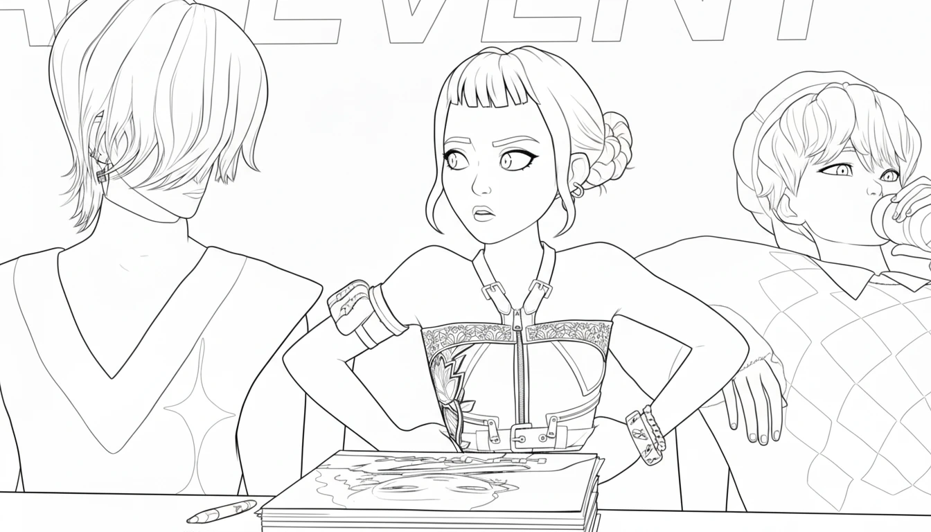 coloriage Saja Boys à imprimer gratuitement pdf