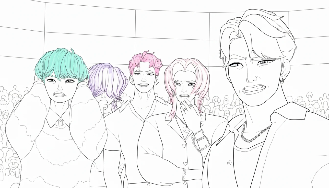 coloriage Saja Boys à imprimer pour enfant de 12 ans