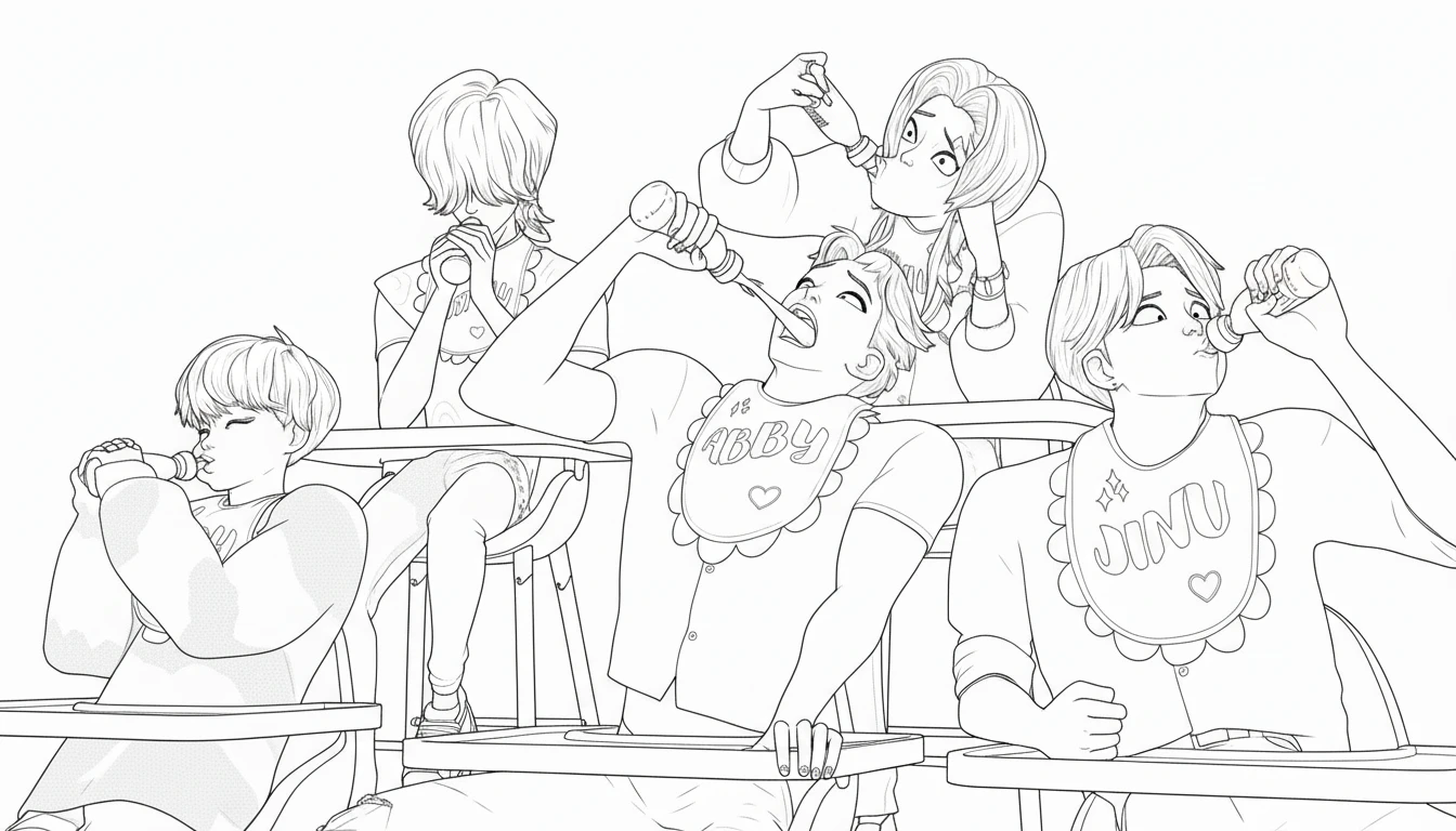 coloriage Saja Boys gratuit pour enfants 1