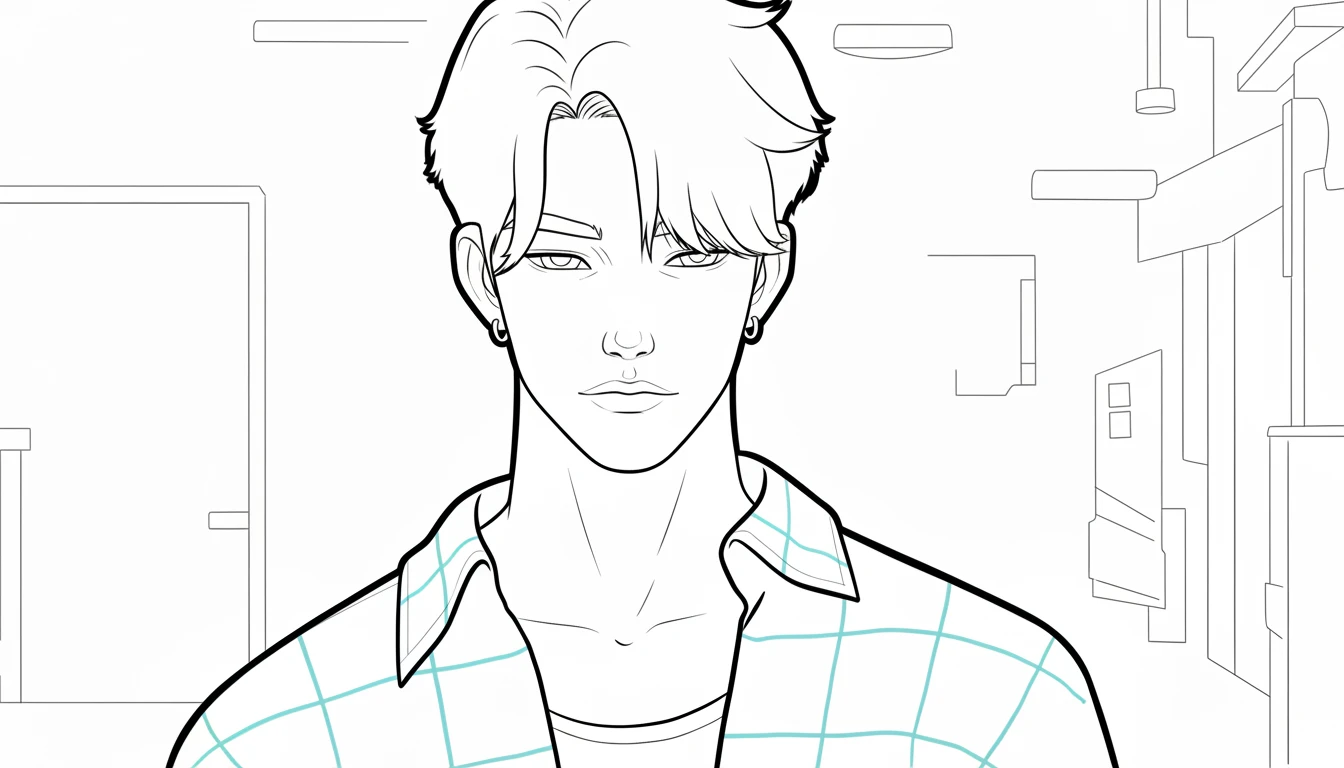 coloriage Saja Boys a imprimer gratuit 1
