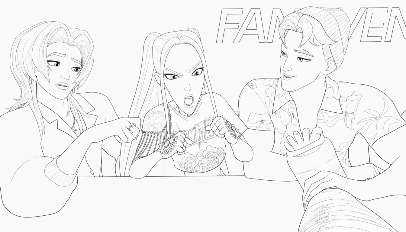 imprimer coloriage Saja Boys gratuit