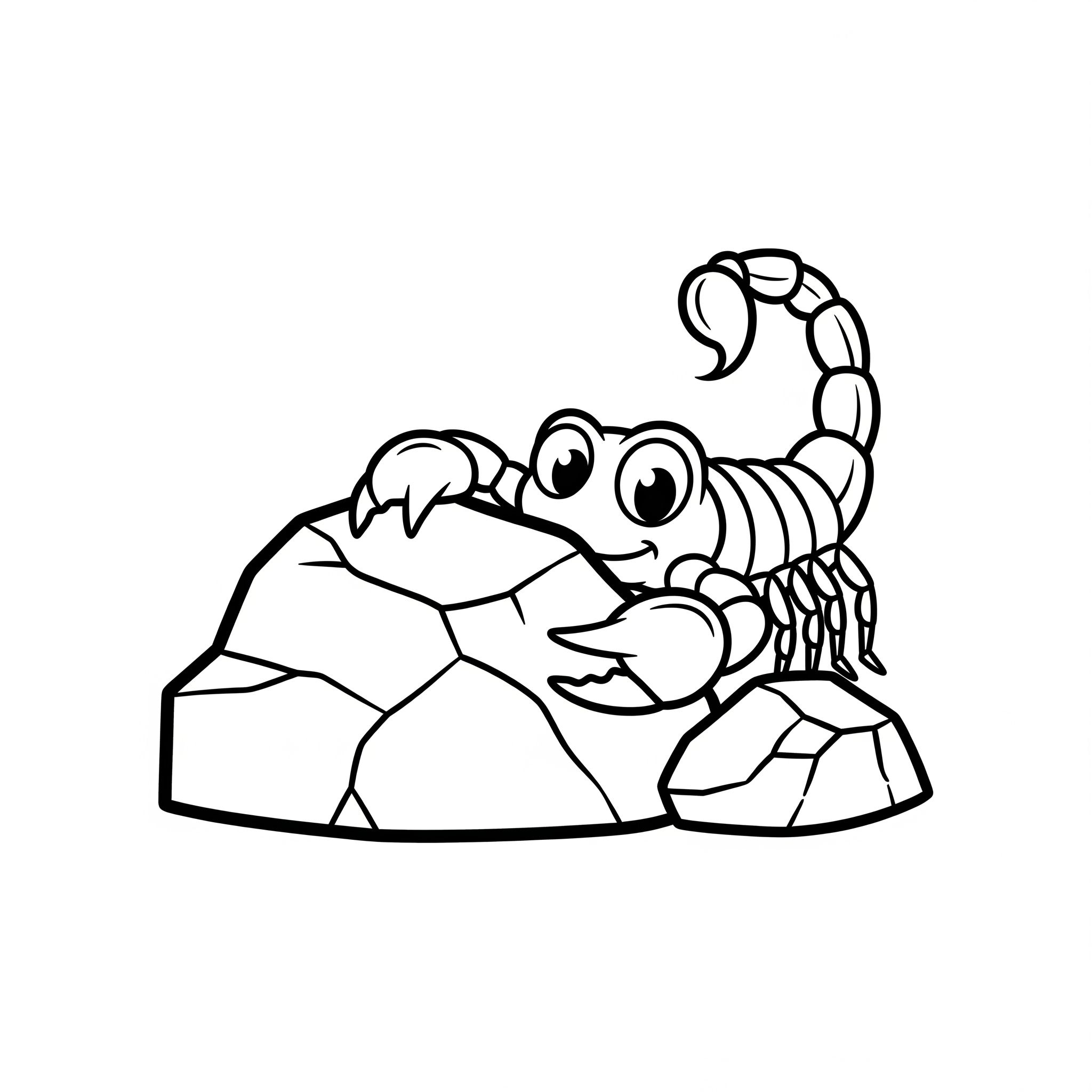 coloriage Scorpion a imprimer gratuitement