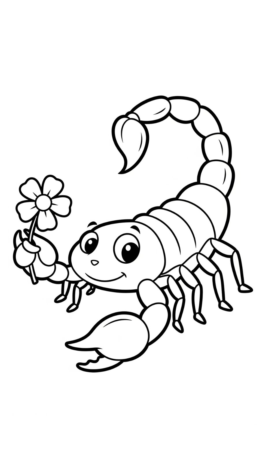 coloriage Scorpion a imprimer