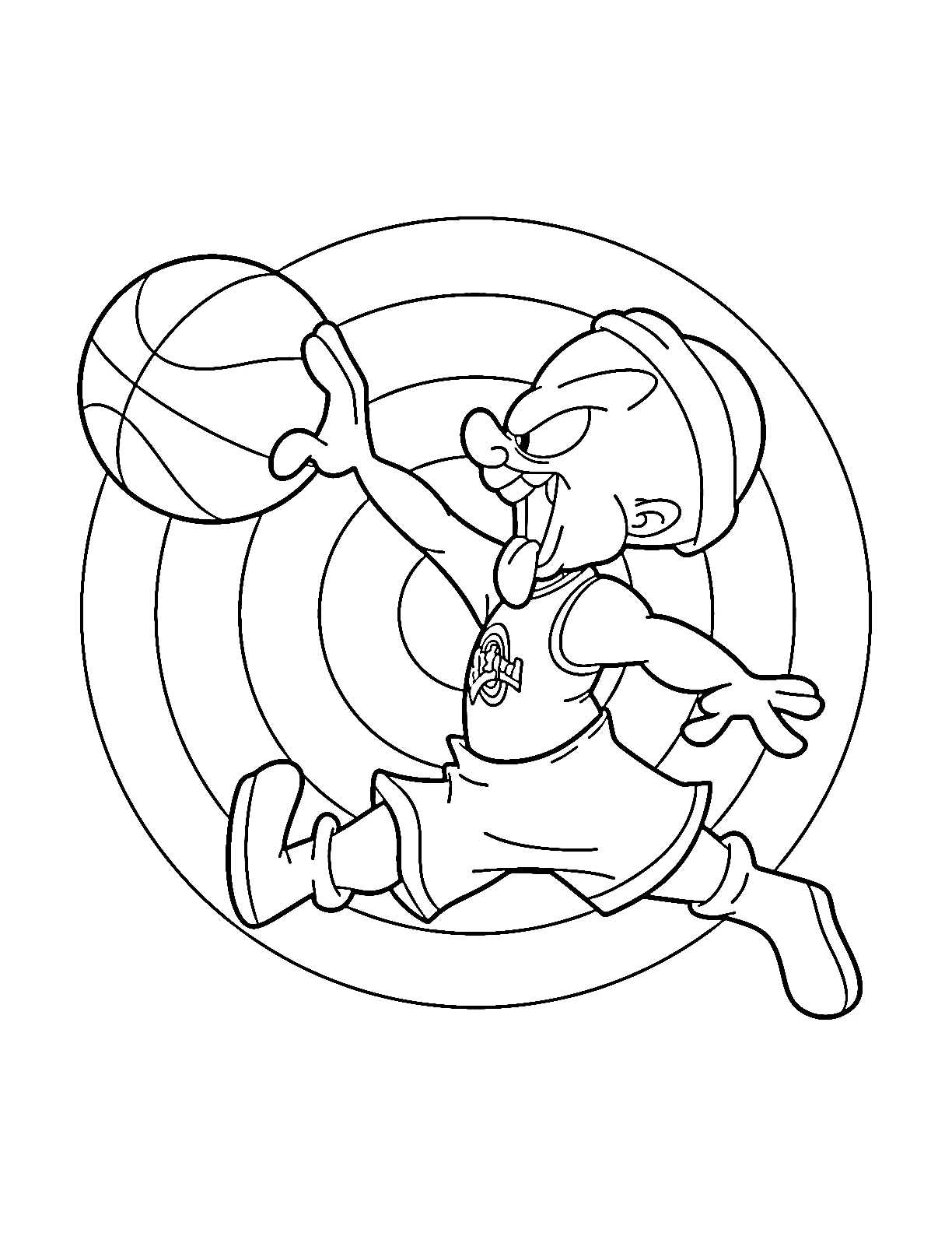 coloriage Space Jam et dessins