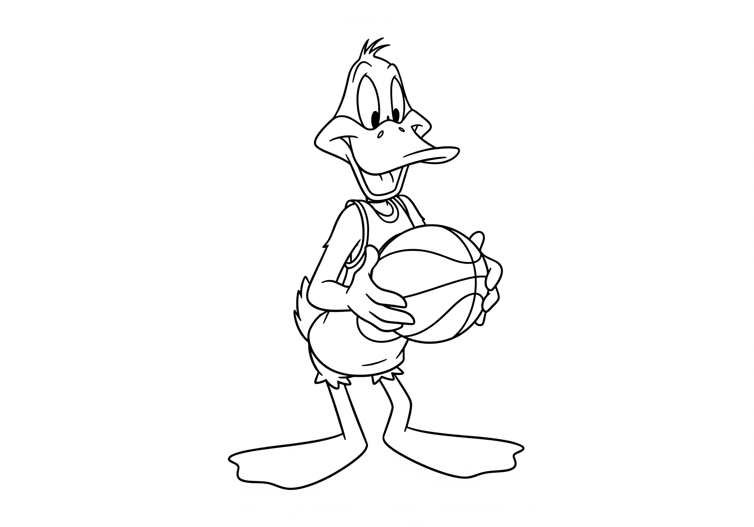 coloriage Space Jam à imprimer pour enfant de 12 ans 2