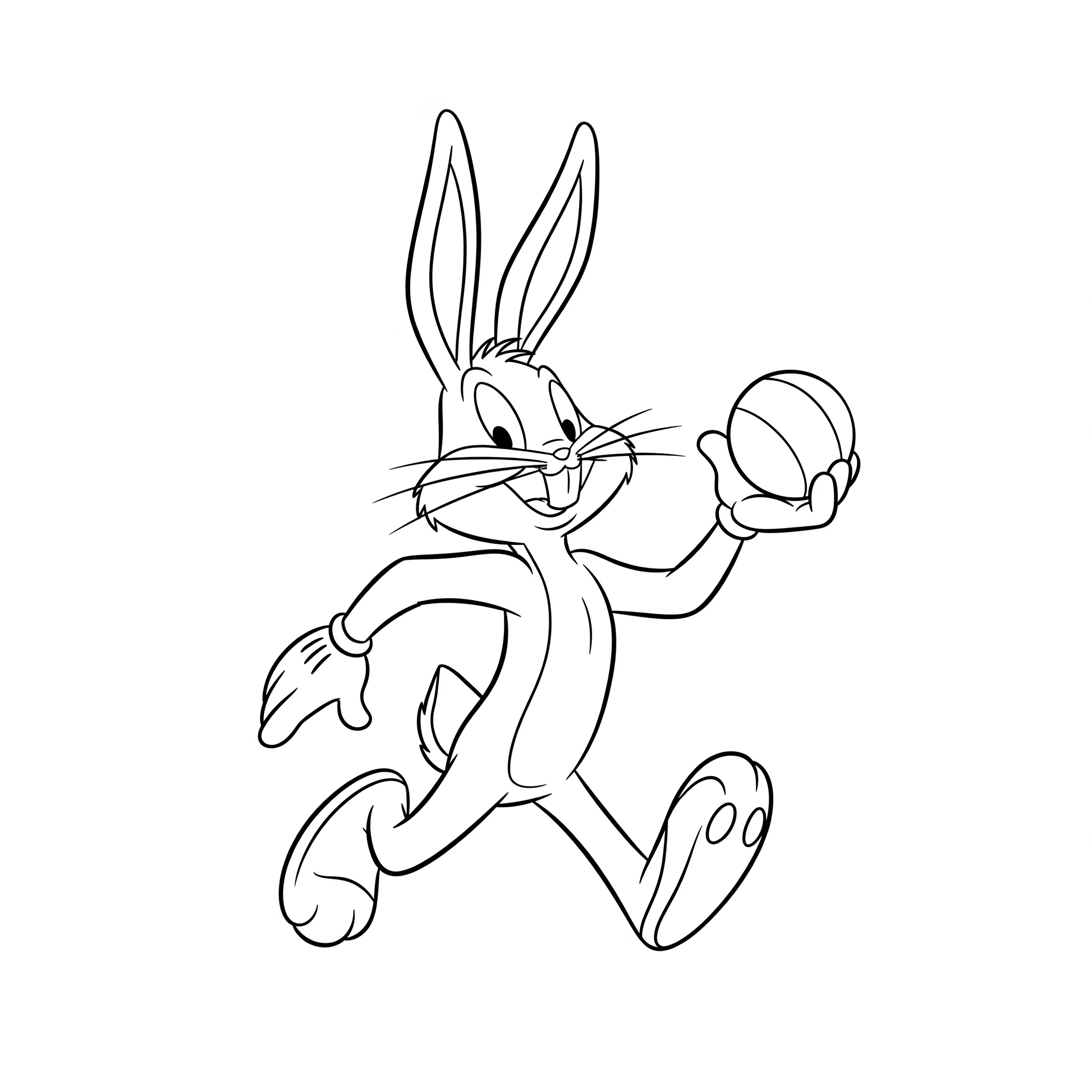 imprimer coloriage Space Jam pour enfant