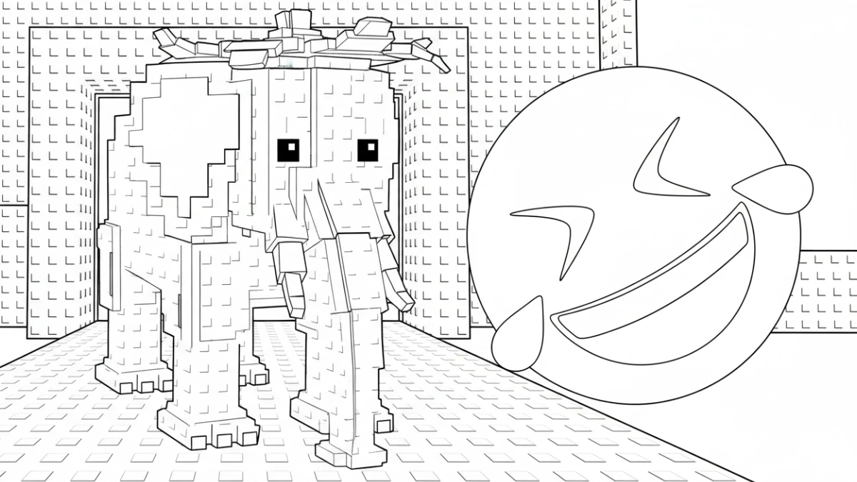 coloriage Strawberry Elephant et dessins