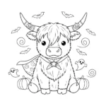 Vache des Highlands Halloween thumbnail