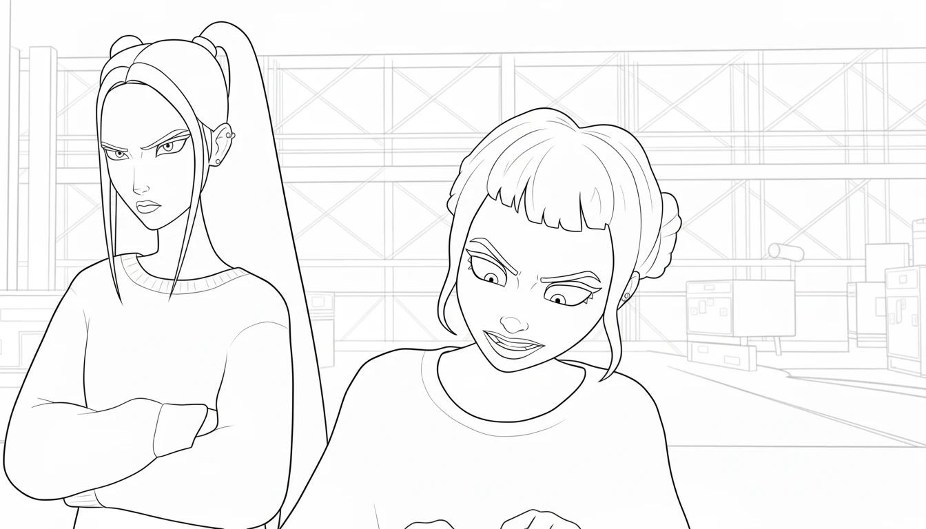 coloriage Zoey pour enfants a imprimer 1