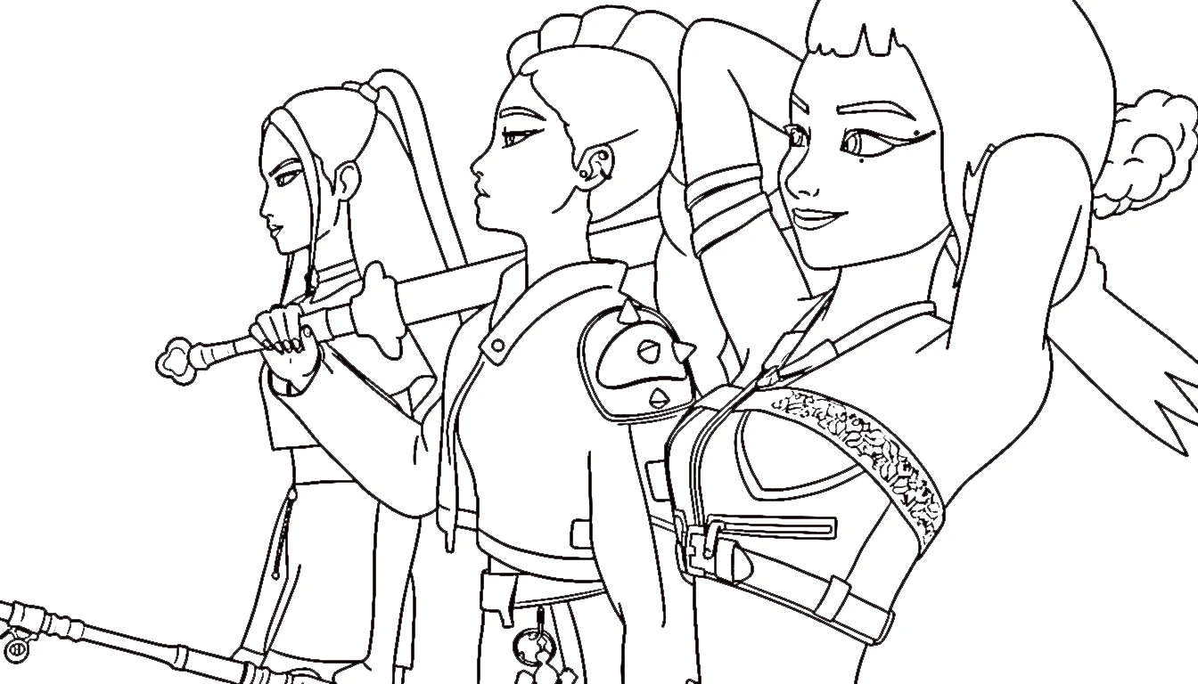 coloriage Zoey a colorier en ligne gratuitement 1