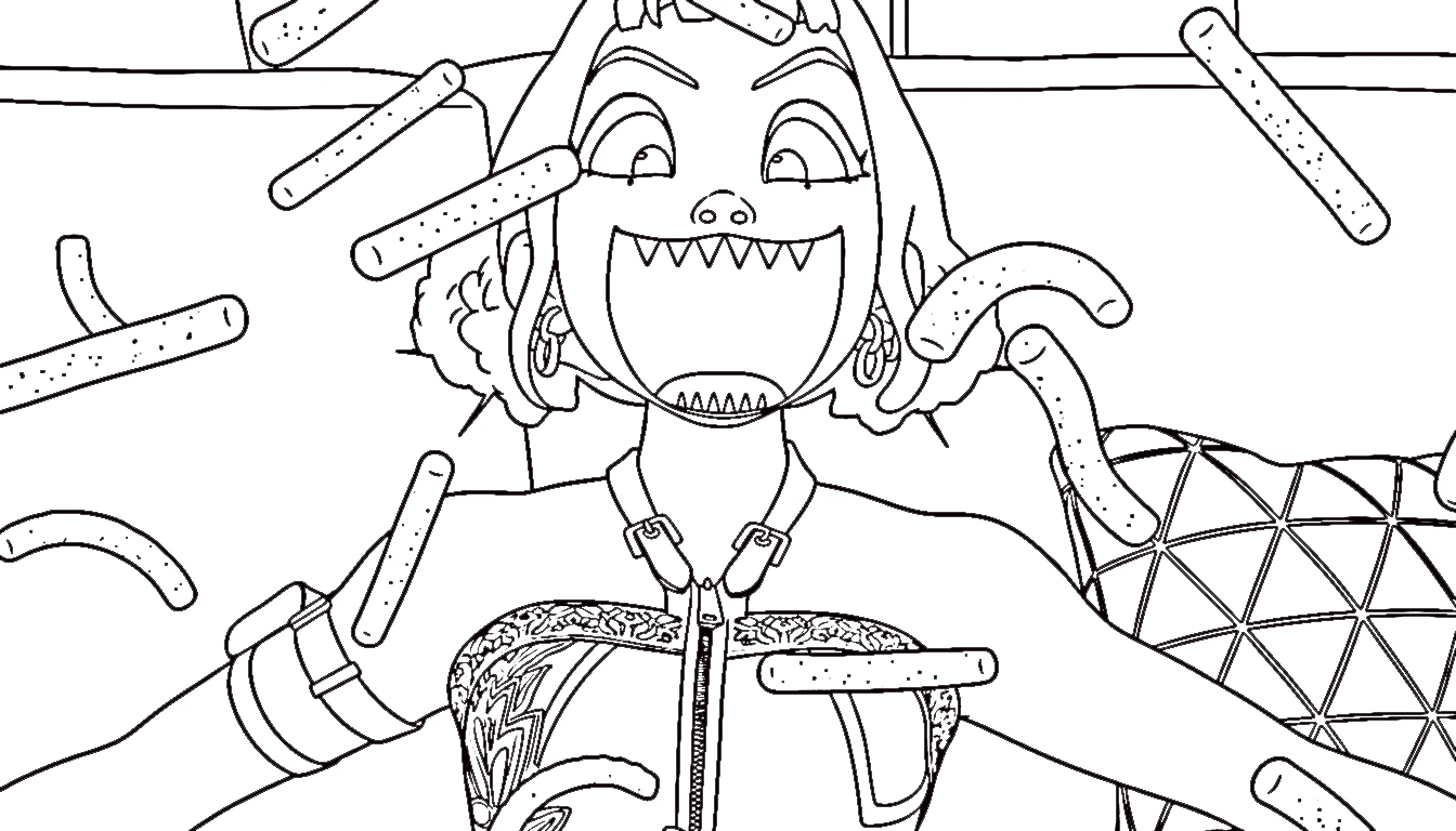 coloriage Zoey à imprimer gratuitement pdf