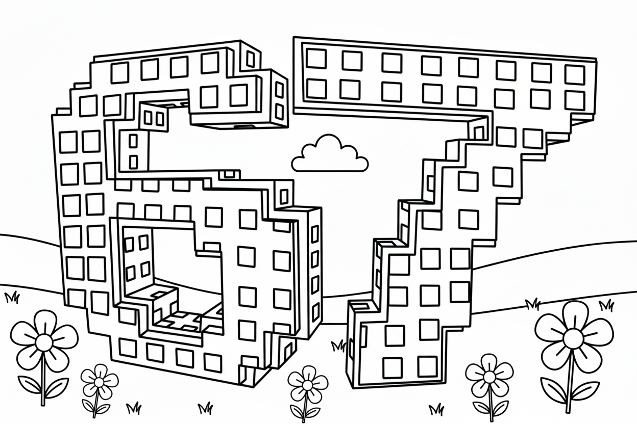 image pour coloriage 67 brainrot updated enfant