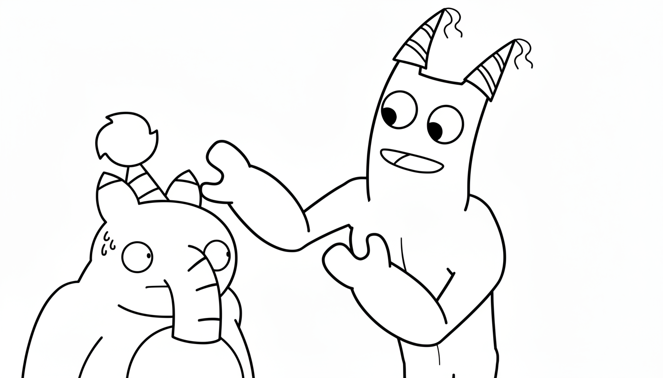 coloriage Garten of Banban update à imprimer pdf gratuit 3