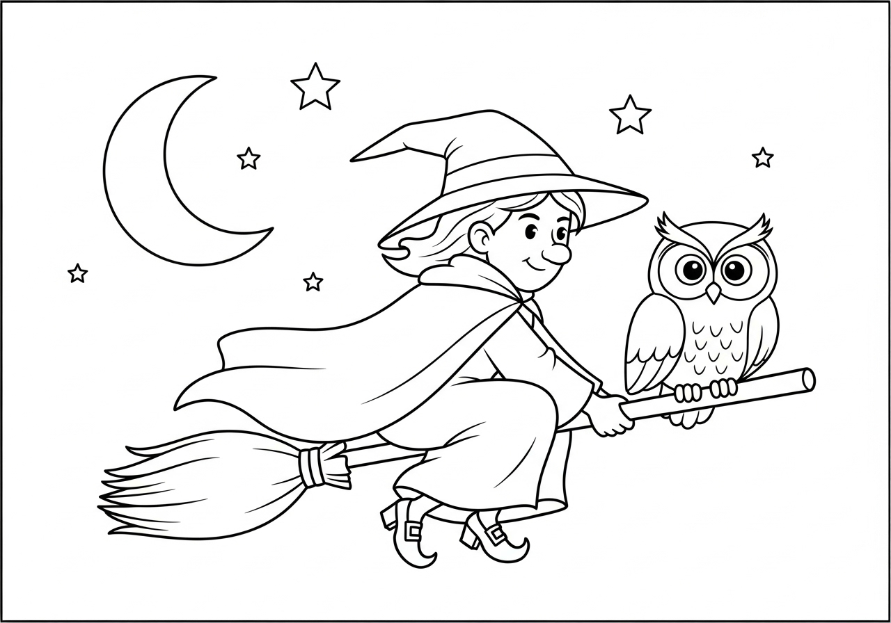 coloriage Halloween update à imprimer pour enfant de 9 ans 1