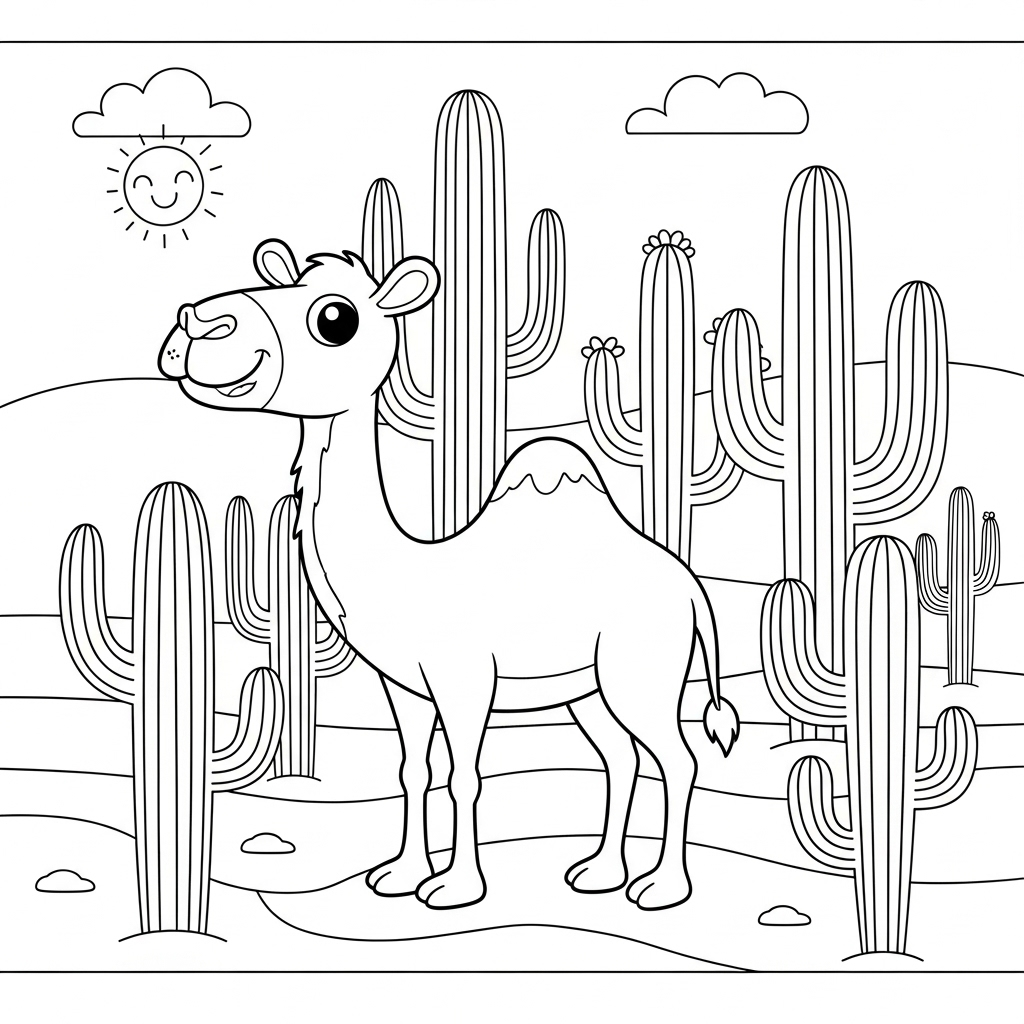 coloriage Paysage update a telecharger