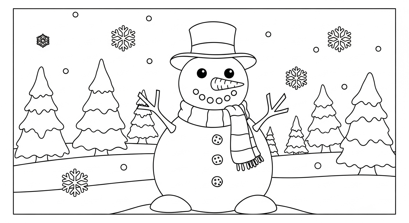 coloriage Paysage update a imprimer gratuitement