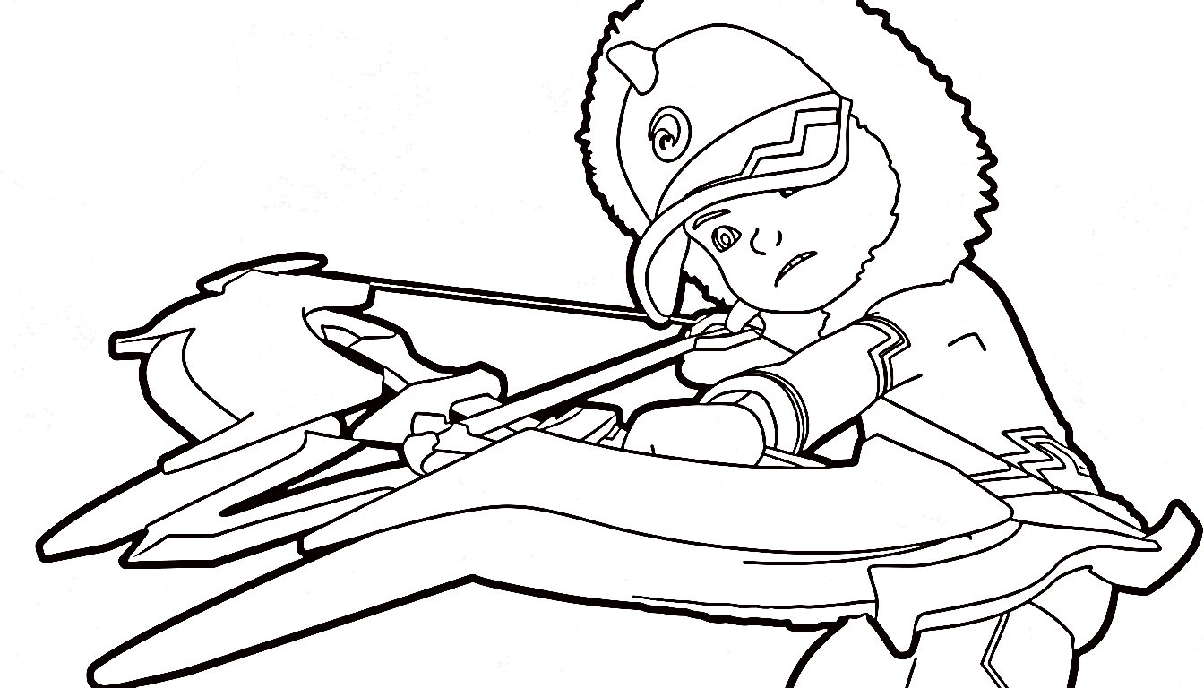coloriage BOBOIBOY pour enfants