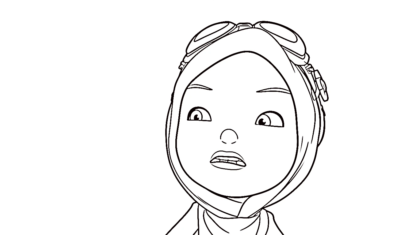 coloriage BOBOIBOY à imprimer pour enfant de 2 ans 1