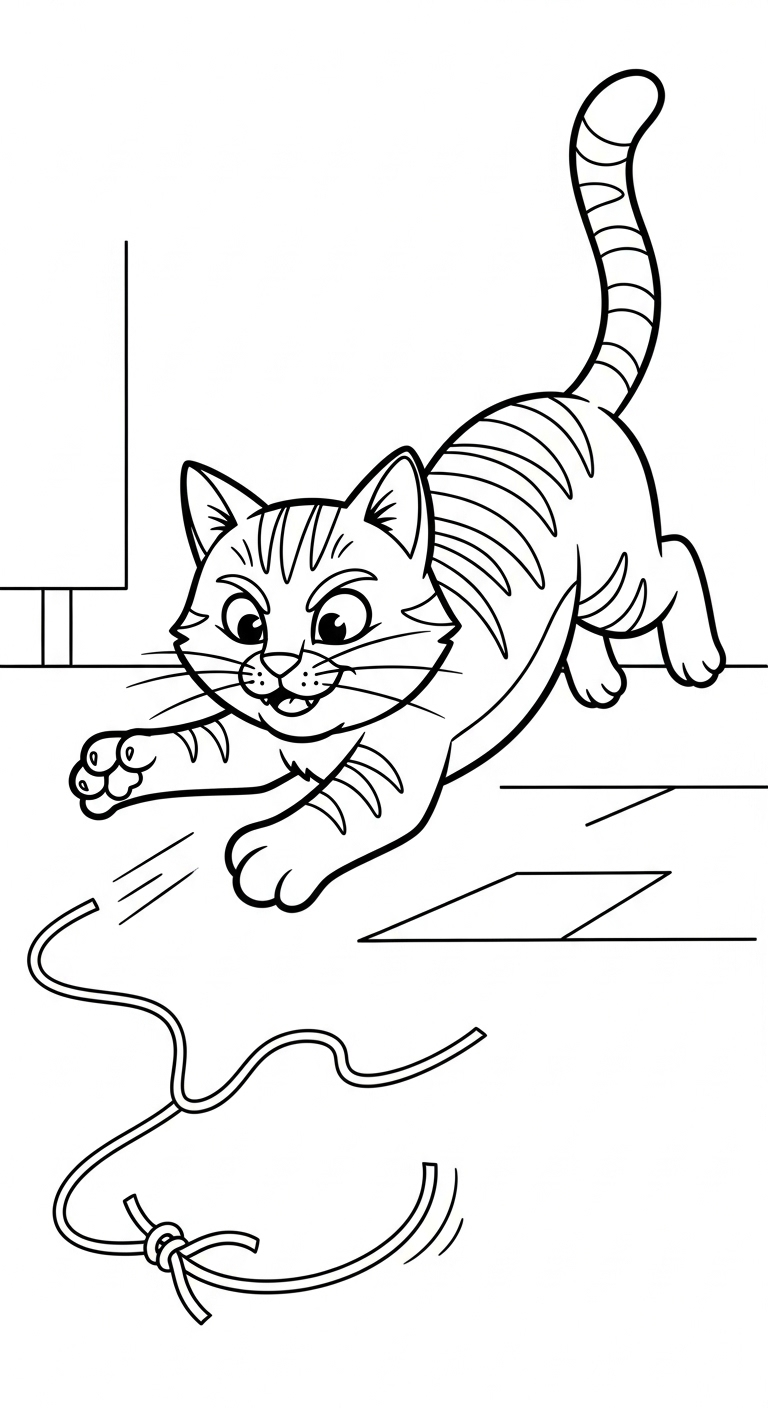 coloriage Chat updated à imprimer pour enfant de 4 ans