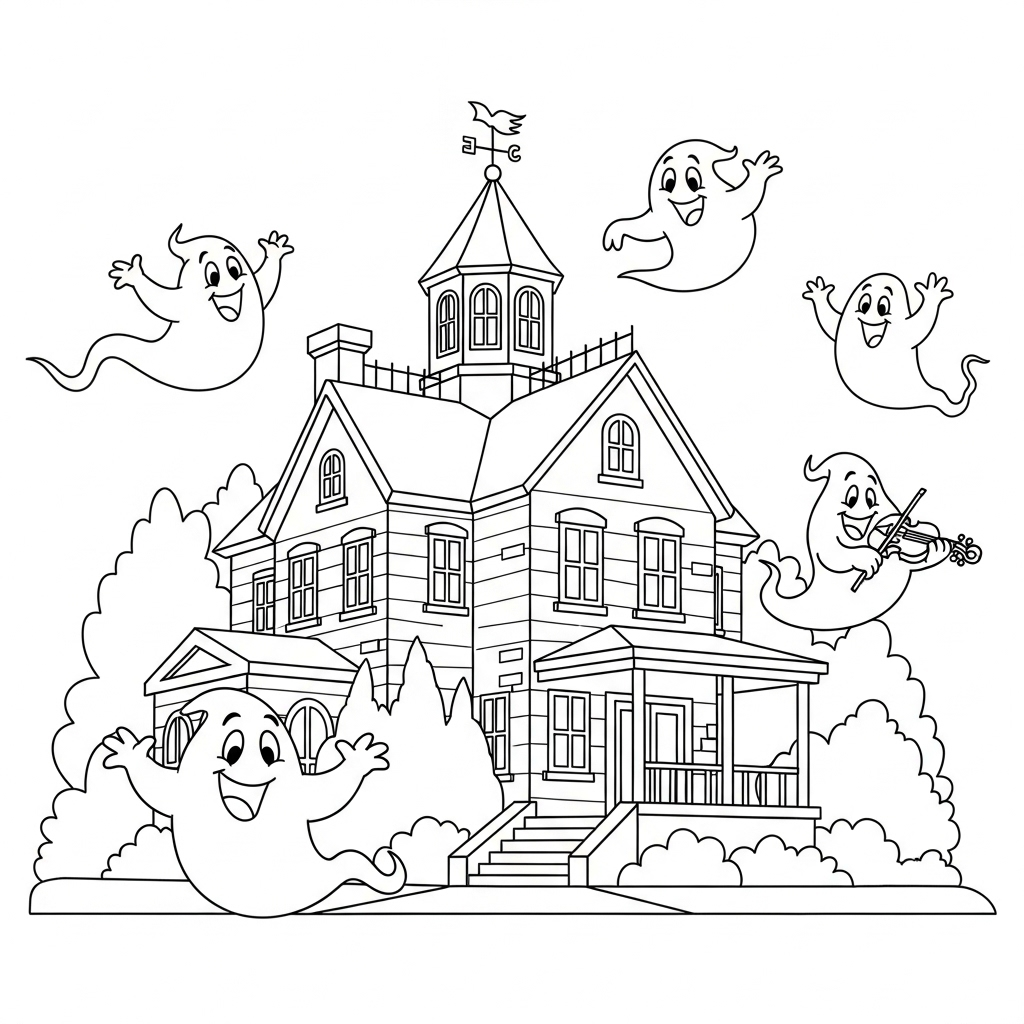 coloriage Disney Halloween updated à imprimer pdf gratuit