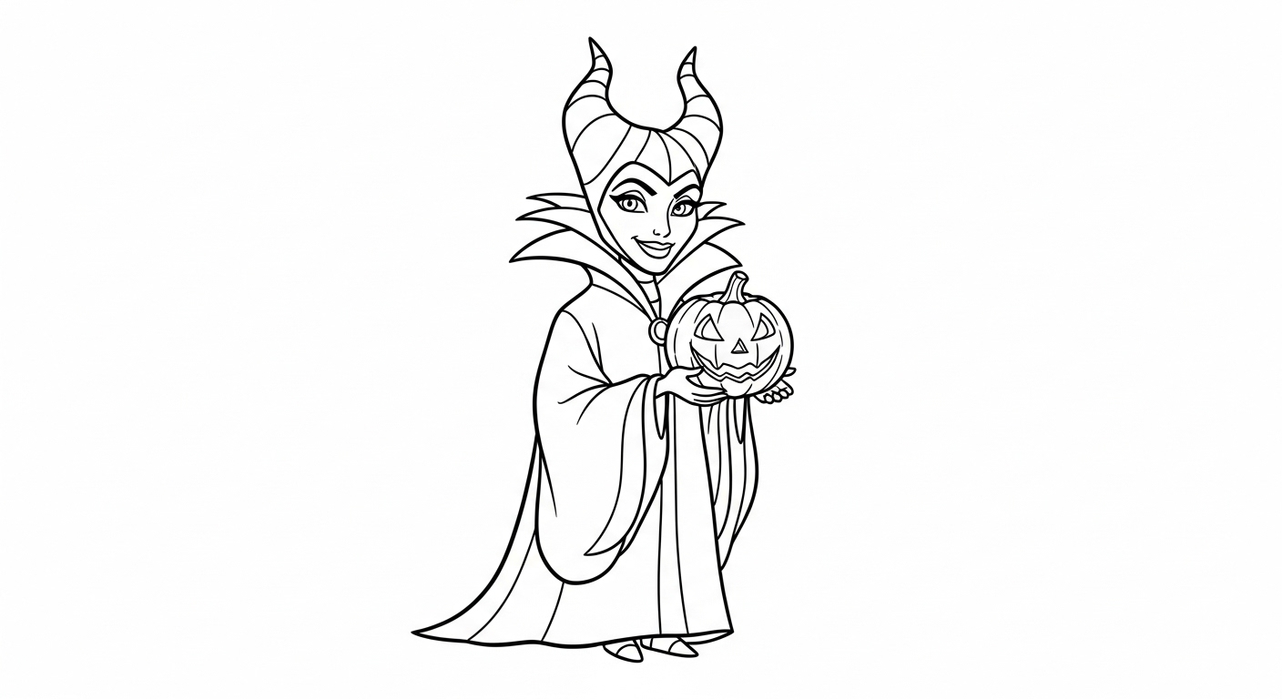 coloriage Disney Halloween updated de pour enfants