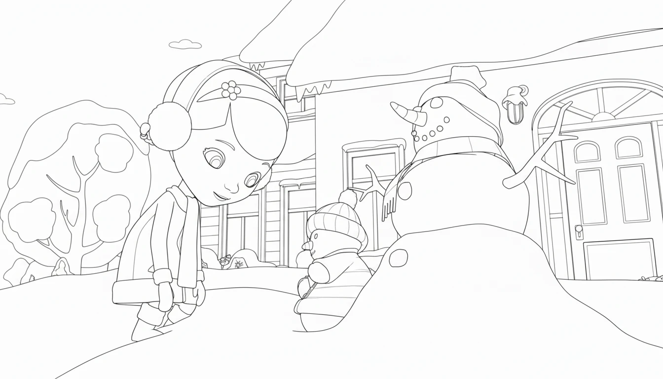 coloriage Docteur La Peluche pour primaire