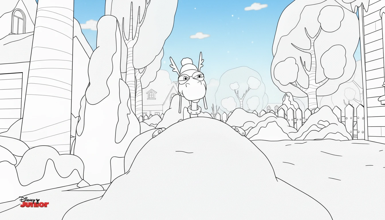 imprimer coloriage Docteur La Peluche pour enfant