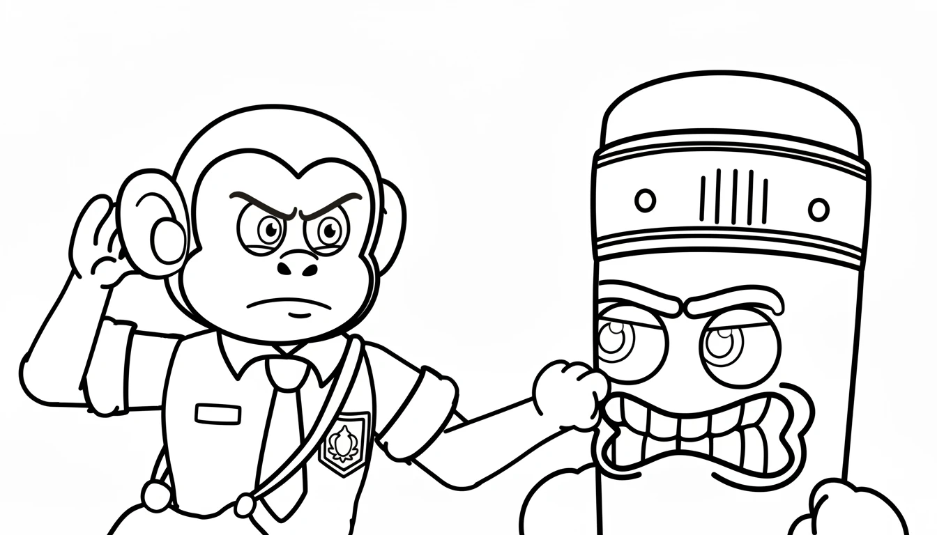 coloriage Dul Dul Dul Dul a imprimer gratuitement