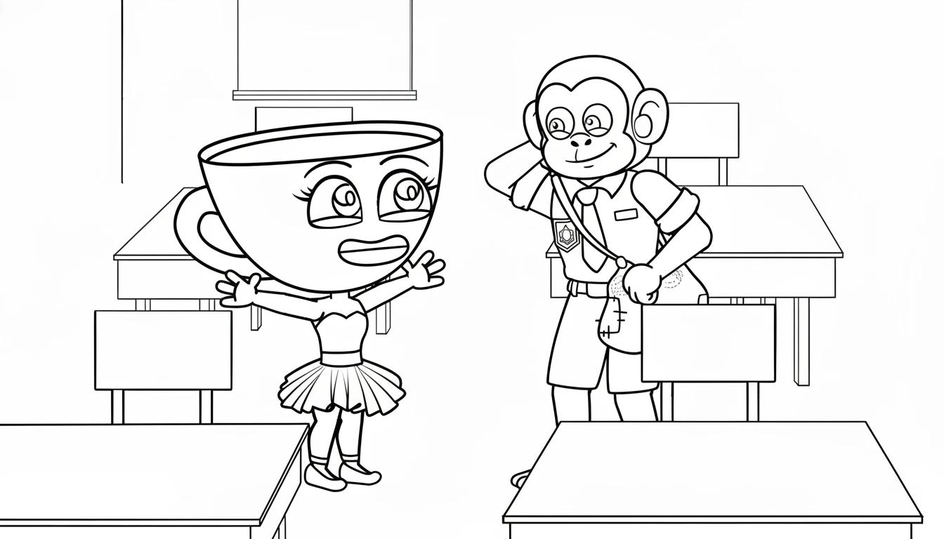 coloriage Dul Dul Dul Dul et dessins