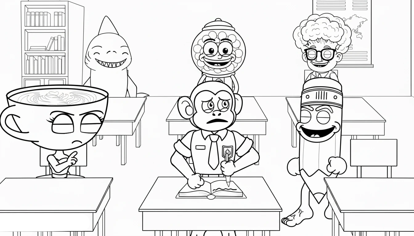 coloriage Dul Dul Dul Dul et dessin a imprimer