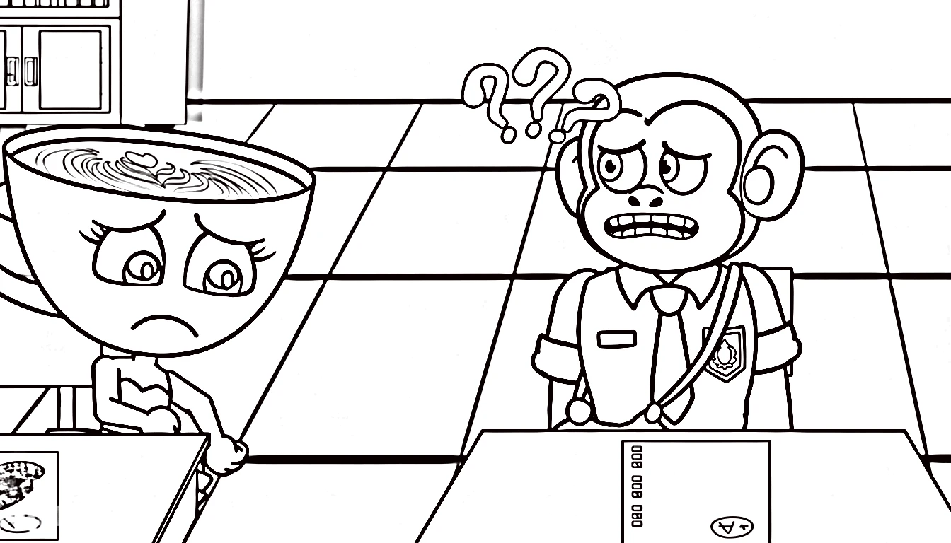 coloriage Dul Dul Dul Dul à imprimer gratuit