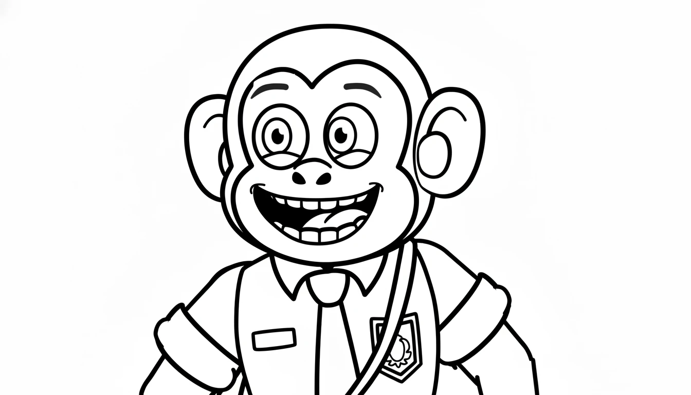 image de coloriage Dul Dul Dul Dul pour enfant