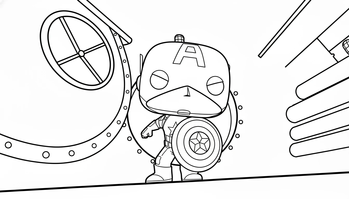 télécharger coloriage Funko Pop gratuit 2