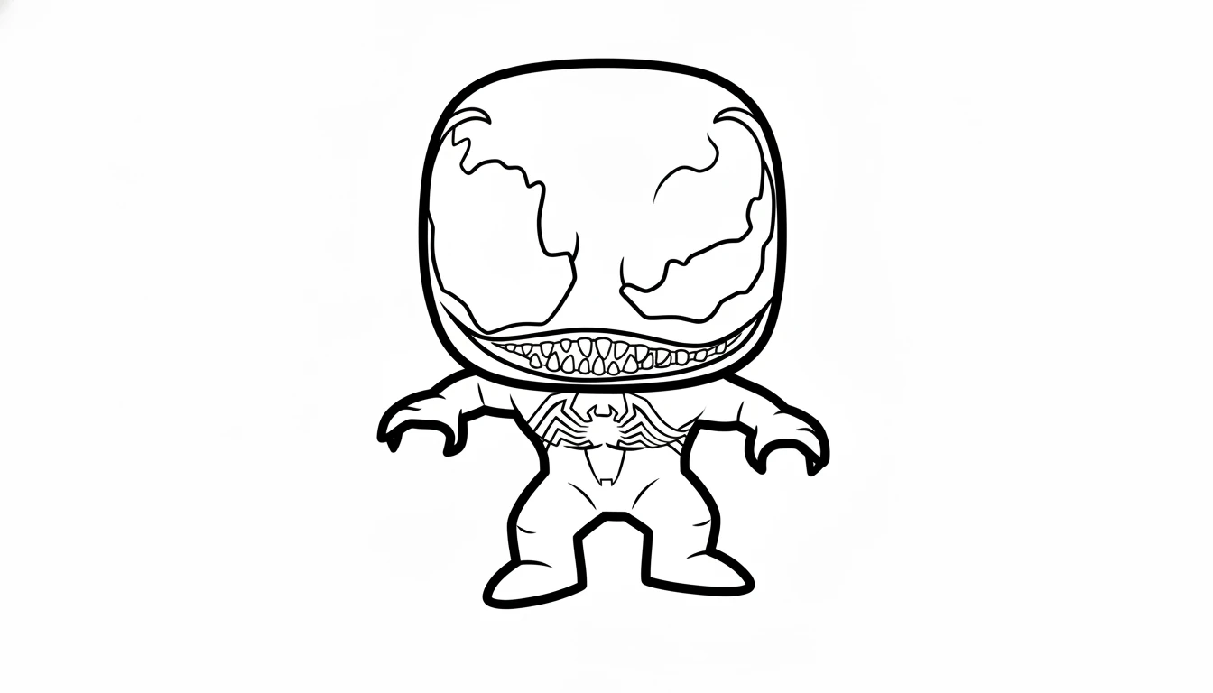 coloriage Funko Pop et decoupage