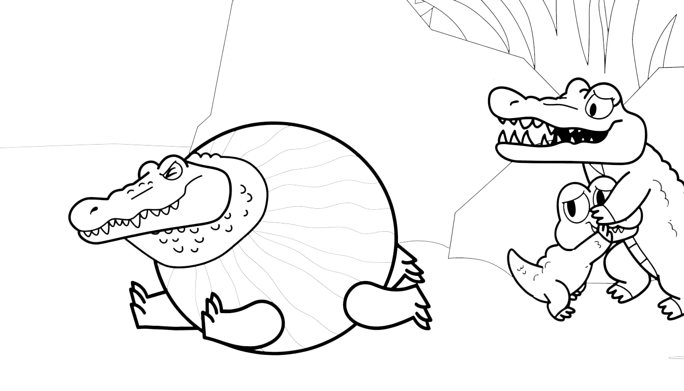 télécharger coloriage Glorbo Fruttodrillo gratuit
