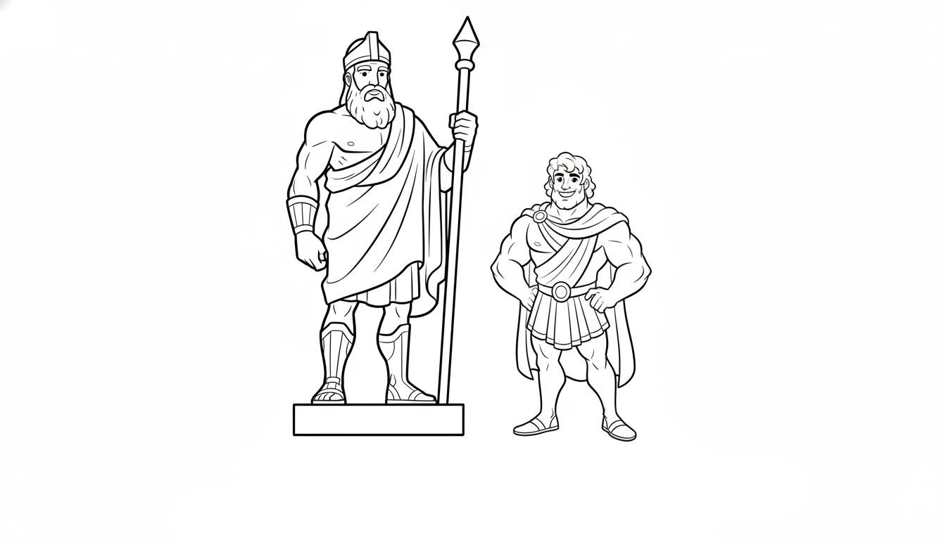 imprimer coloriage Hercules gratuit