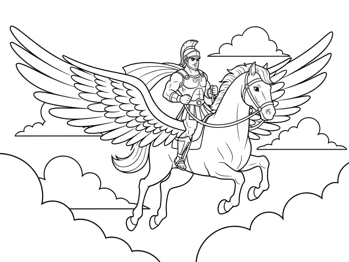 coloriage Hercules a colorier en ligne