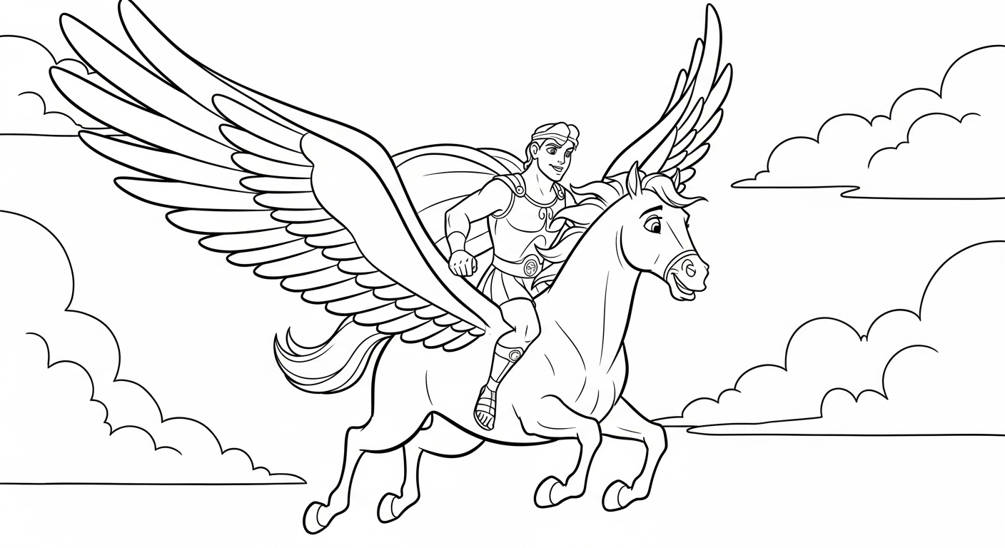 coloriage Hercules a dessiner et imprimer 1