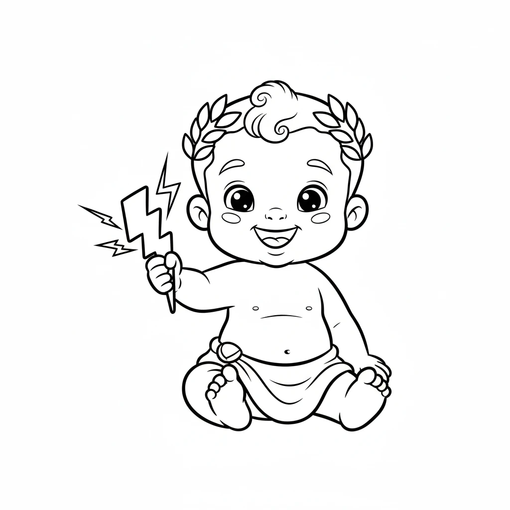 coloriage Hercules à imprimer pour enfant de 2 ans