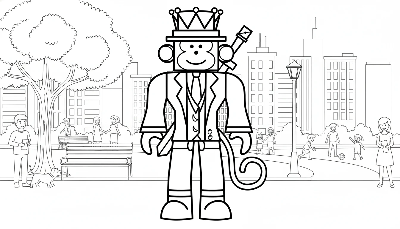 coloriage Jandel à imprimer pdf gratuit