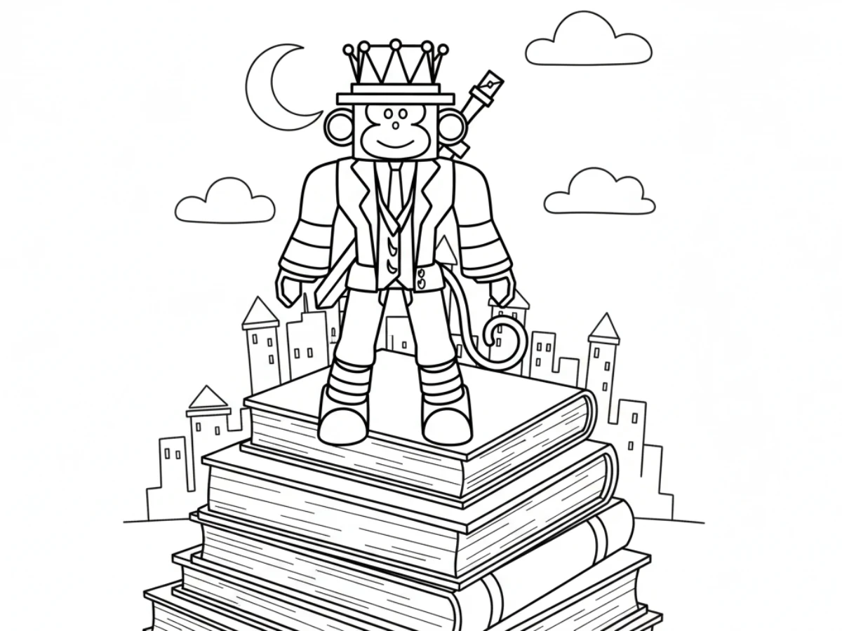 coloriage Jandel a imprimer